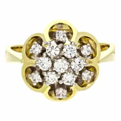 Brillant-Ring Bicolor