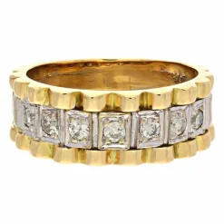 Brillant-Ring Bicolor
