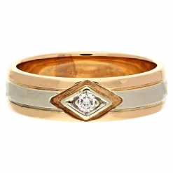 Brillant-Ring Bicolor