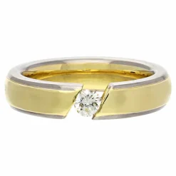 Brillant-Ring Bicolor