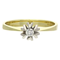 Brillant-Ring Bicolor