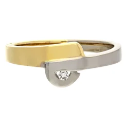 Brillant-Ring Bicolor