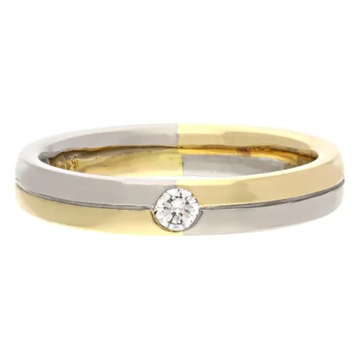 Brillant-Ring Bicolor