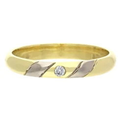 Brillant-Ring Bicolor