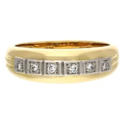 Brillant-Ring Bicolor