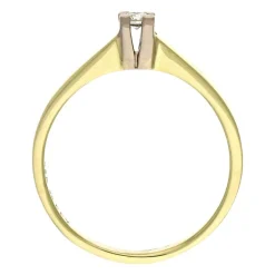 Brillant-Ring Bicolor
