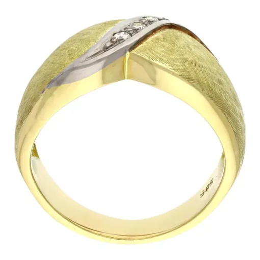 Brillant-Ring Bicolor