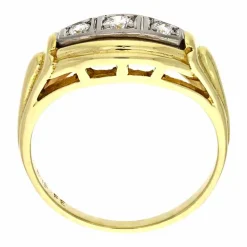 Brillant-Ring Bicolor