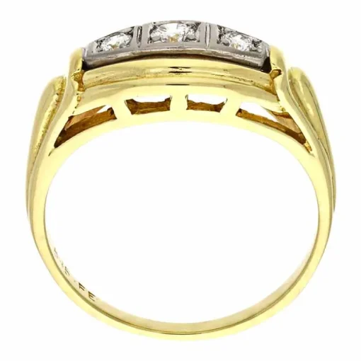 Brillant-Ring Bicolor