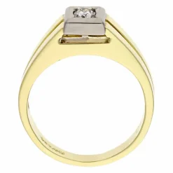 Brillant-Ring Bicolor