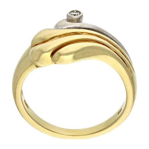Brillant-Ring Bicolor
