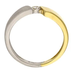 Brillant-Ring Bicolor