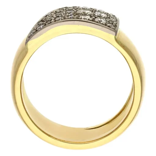 Brillant-Ring Bicolor