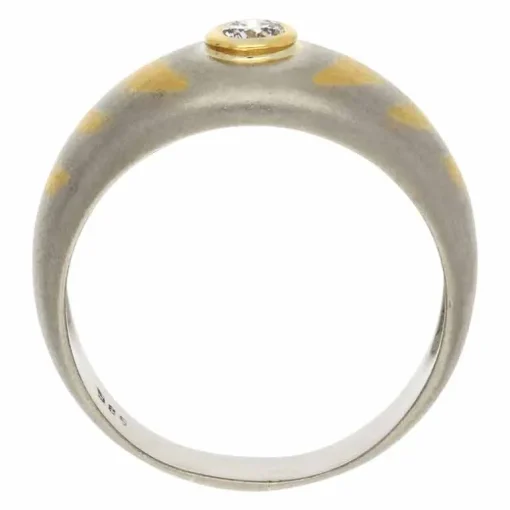 Brillant-Ring Bicolor