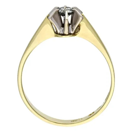 Brillant-Ring Bicolor