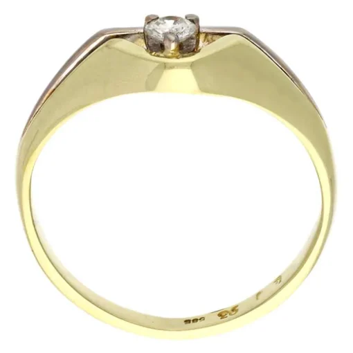 Brillant-Ring Bicolor