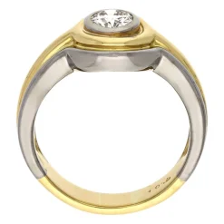 Brillant-Ring Bicolor