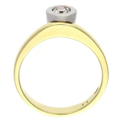 Brillant-Ring Bicolor