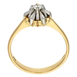 Brillant-Ring Bicolor