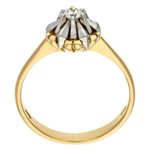 Brillant-Ring Bicolor