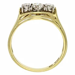 Brillant-Ring Bicolor