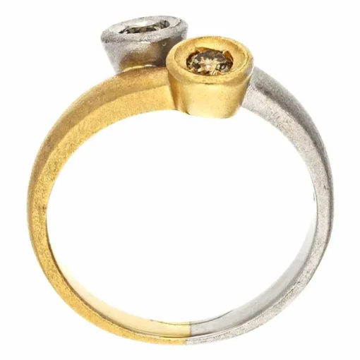 Brillant-Ring Bicolor
