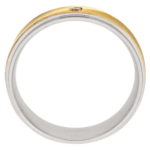 Brillant-Ring Bicolor