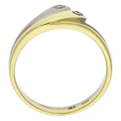 Brillant-Ring Bicolor