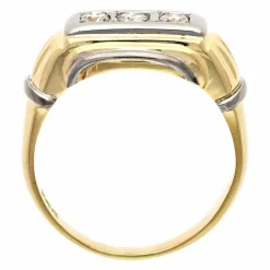 Brillant-Ring Bicolor