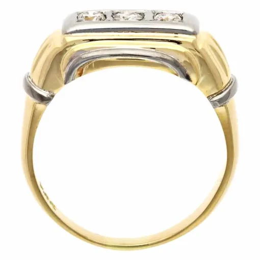 Brillant-Ring Bicolor