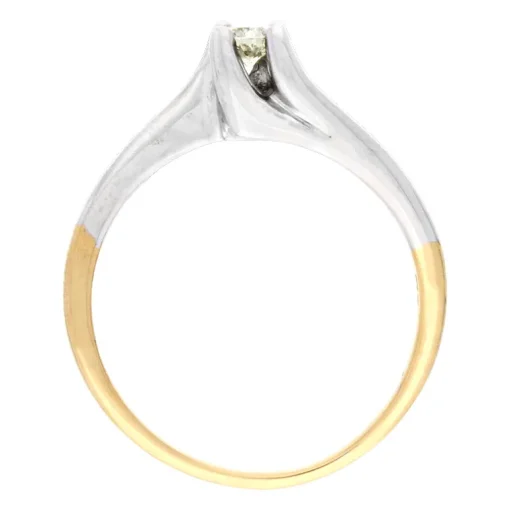 Brillant-Ring Bicolor