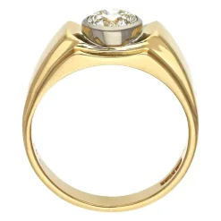 Brillant-Ring Bicolor