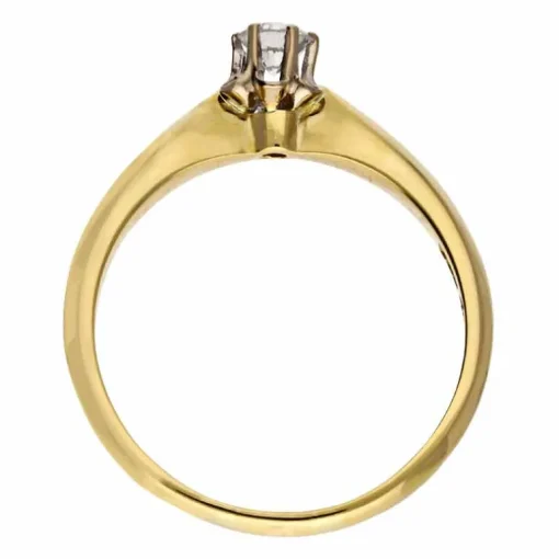 Brillant-Ring Bicolor