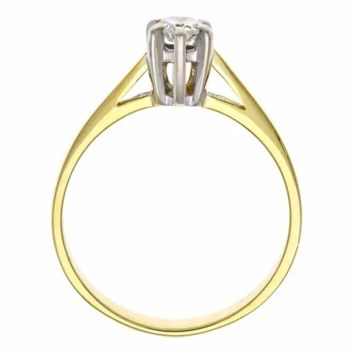 Brillant-Ring Bicolor