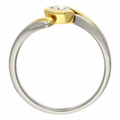 Brillant-Ring Bicolor