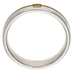 Brillant-Ring Bicolor