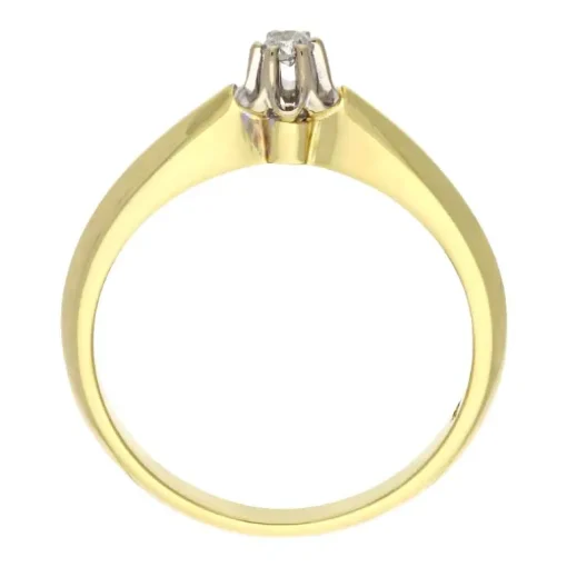 Brillant-Ring Bicolor
