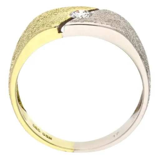 Brillant-Ring Bicolor
