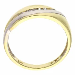 Brillant-Ring Bicolor