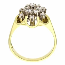 Brillant-Ring Bicolor