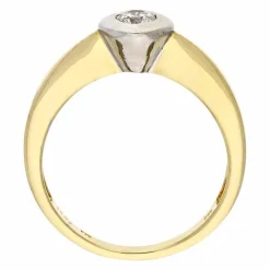 Brillant-Ring Bicolor