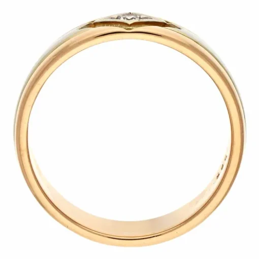 Brillant-Ring Bicolor