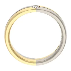 Brillant-Ring Bicolor