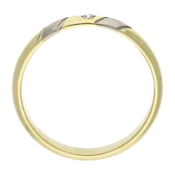 Brillant-Ring Bicolor