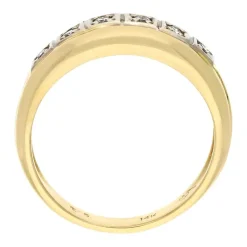 Brillant-Ring Bicolor