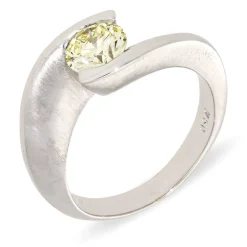 Brillantring 1,05ct Weißgold