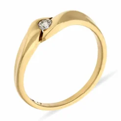 Brillant-Ring Gelbgold