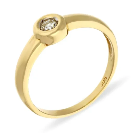 Brillant-Ring Gelbgold