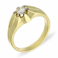 Brillant-Ring Gelbgold