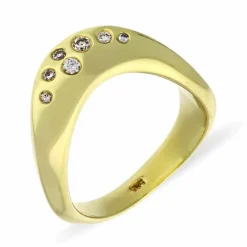 Brillant-Ring Gelbgold